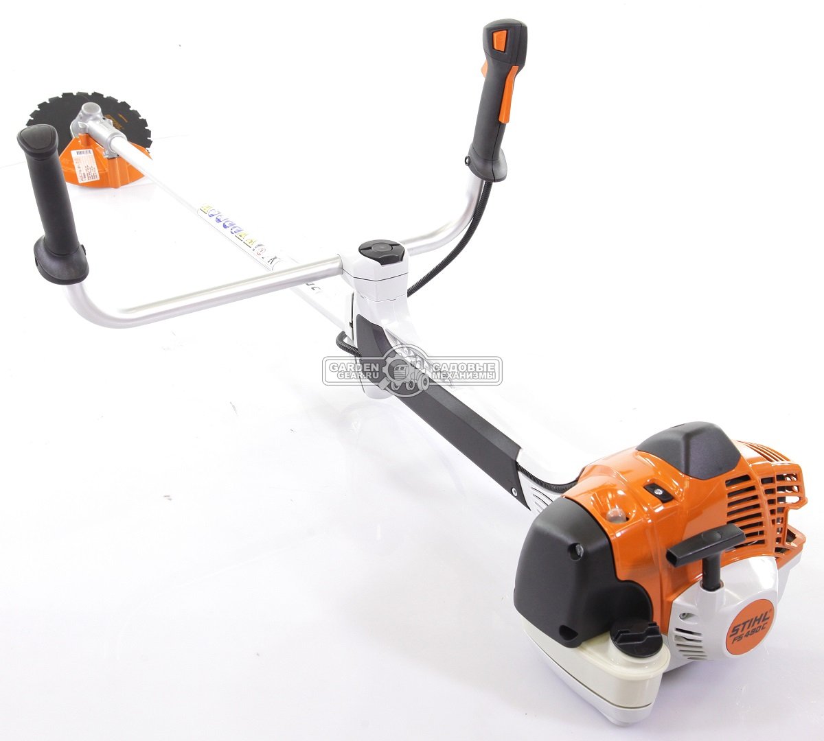 Бензиновый кусторез Stihl FS 490 C-EM K (GER, 51,6 куб.см., 2,4 кВт/3,3 л.с., 2-MIX, ErgoStart, M-Tronic, длина 168 см, 24 зуба KSB MZ 225-24, 9,2 кг)