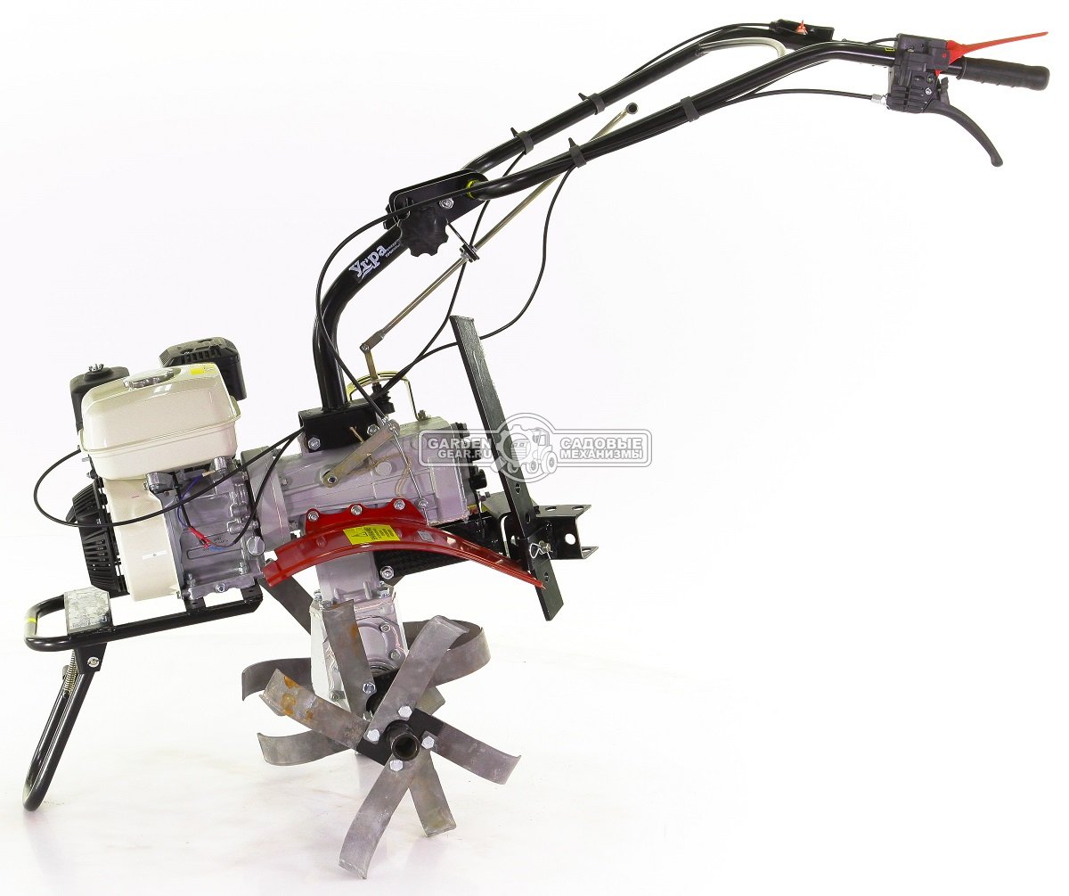 Мотоблок Угра НМБ-1Н2 Honda GP200 6.0 (RUS, колеса 4.00х10, 200 куб.см., 70 см, 3 вперед/1 назад, ВОМ, 85 кг)