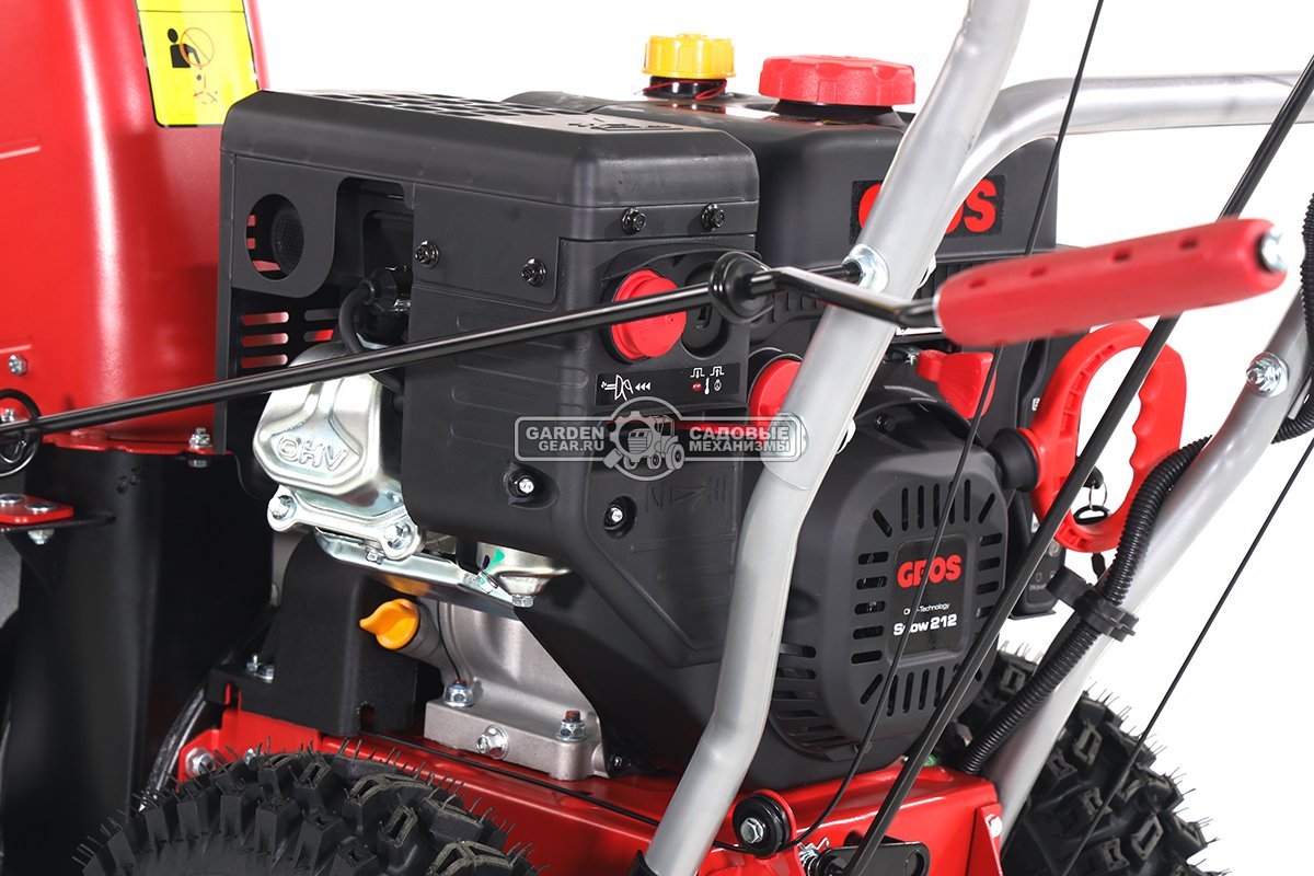 Снегоуборщик Geos Comfort SnowLine 620 B II (PRC, 62 см, Loncin, 212 куб.см., фара, эл/стартер от АКБ 12В, скорости 6/2, 85 кг)