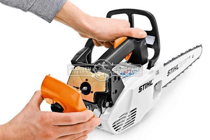 Бензопила сучкорез одноручная Stihl MS 151 TC-E 12&quot; (USA, 23,6 куб.см., 1,1 кВт/1,5 л.с, 2-MIX, Ergostart, 1/4&quot;, 1,1 мм., 64E, 2,6 кг.)