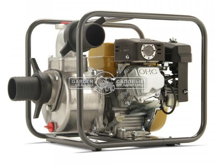 Мотопомпа бензиновая Caiman CP-303C для чистой воды (JPN, Honda GX160, 163 см3, 32 м, 1000 л/мин, 3&quot;, 29 кг)