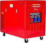 Бензиновый генератор HND HGE11000XQST двухрежимный в шумозащитном кожухе Бензиновый генератор HND HGE11000XQST двухрежимный в шумозащитном кожухе