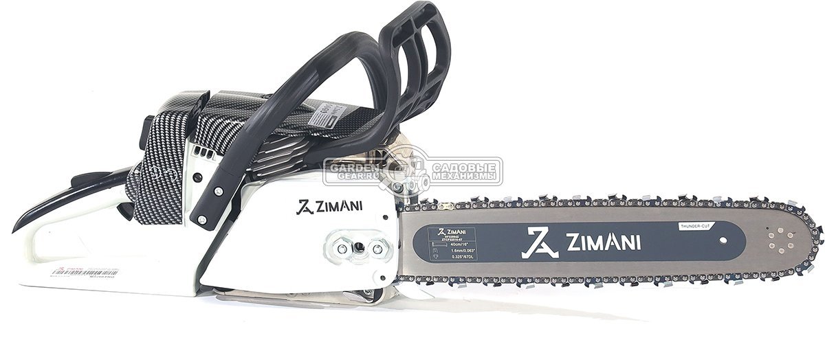 Бензопила ZimAni MS 260 Pro 16" (PRC, 50.2 куб.см., 2,6 кВт/3,5 л.с., 0.325", 1.6 мм, 67E, корпус Carbon Fiber, Elastostart, 4,8 кг.)