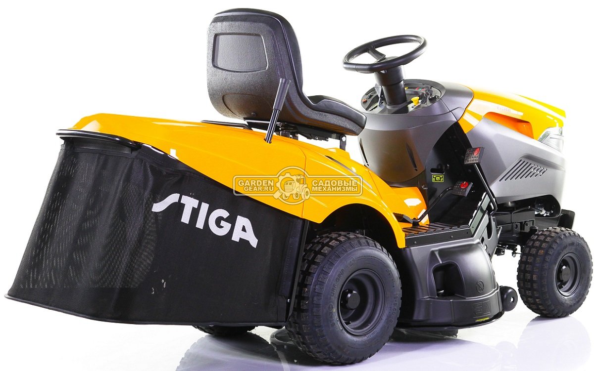 Садовый трактор Stiga Estate 5102 HW (ITA, Honda GCV530, 530 куб.см., гидростатика, травосборник 290 л., ширина кошения 102 см, NJ 92/102, 225 кг.)