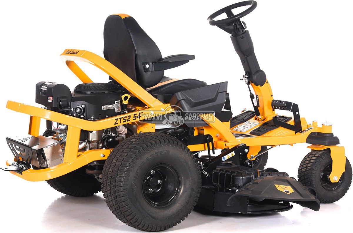 Садовый райдер Cub Cadet ZTS2 54 Ultima с нулевым радиусом разворота (USA, Kohler KT735, V-Twin, 725 куб.см., гидростатика, ширина 137 см., 265 кг.)