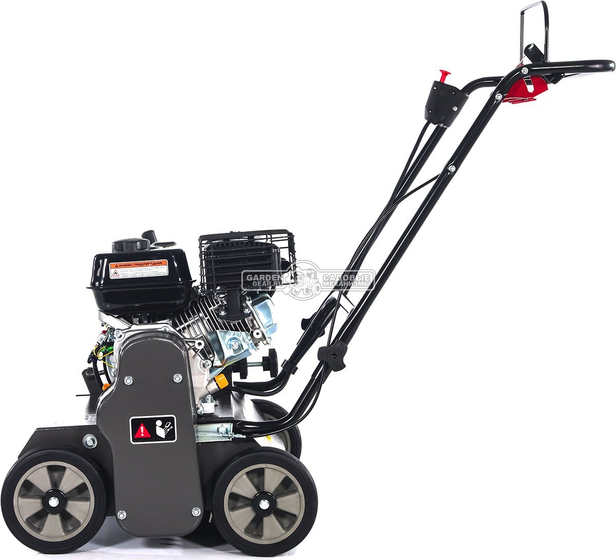 Вертикуттер - аэратор бензиновый Caiman Edgar 60CL (RUS, Caiman Engine, 196 куб.см., сталь, 46 см., 58 кг.)