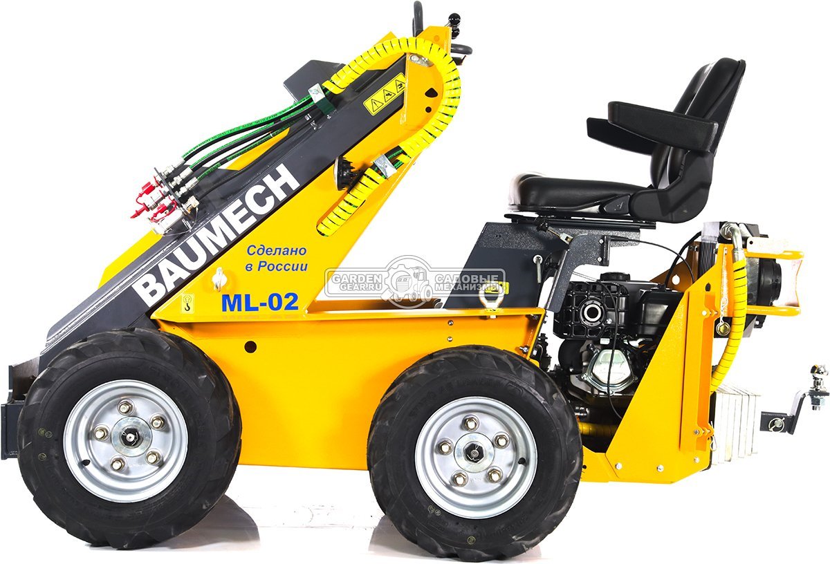 Универсальная машина мини-погрузчик Baumech ML-02 с двигателем Zongshen GB460E