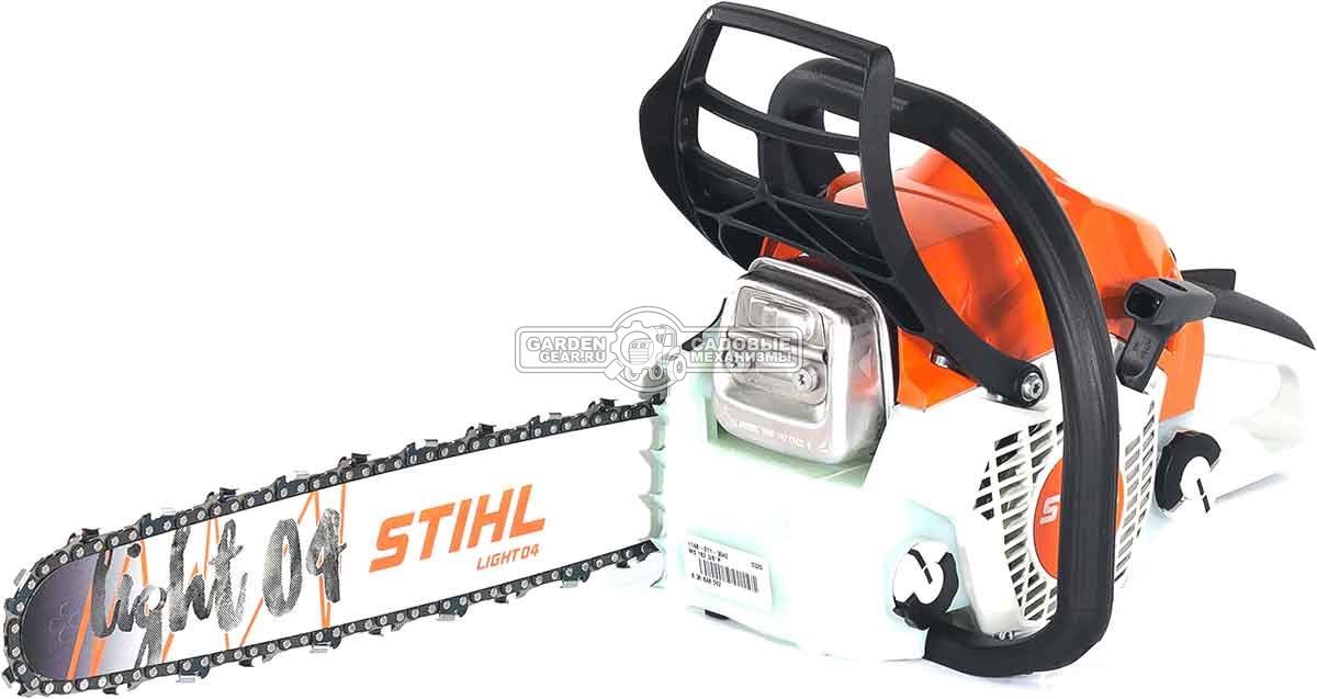 Бензопила Stihl MS 182 16" (PRC, 35,8 куб.см., 1,6 кВт/2,2 л.с., 2-Mix, 3/8", 1,3 мм., 55E, 4,6 кг.)