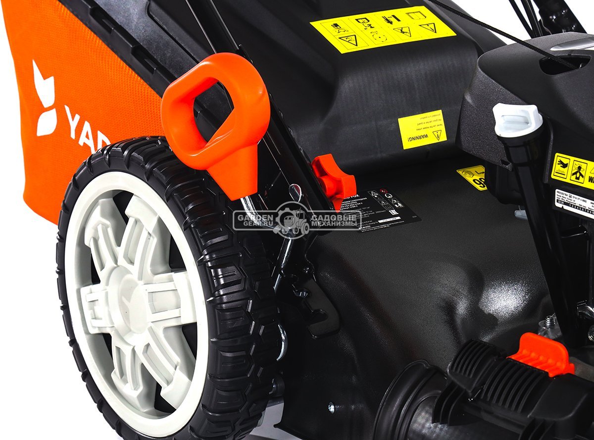 Газонокосилка бензиновая Yard Fox 51SH V (PRC, 51 см, Honda GCV170, 166 см3, сталь, 3 в 1, 60 л, вариатор, 38 кг)