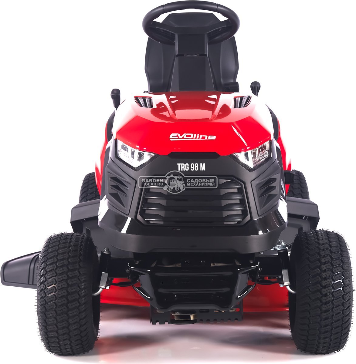 Садовый трактор Evoline TRG 98 M (PRC, Loncin 452 куб.см., механика, ширина кошения 96 см, боковой выброс, 182 кг)
