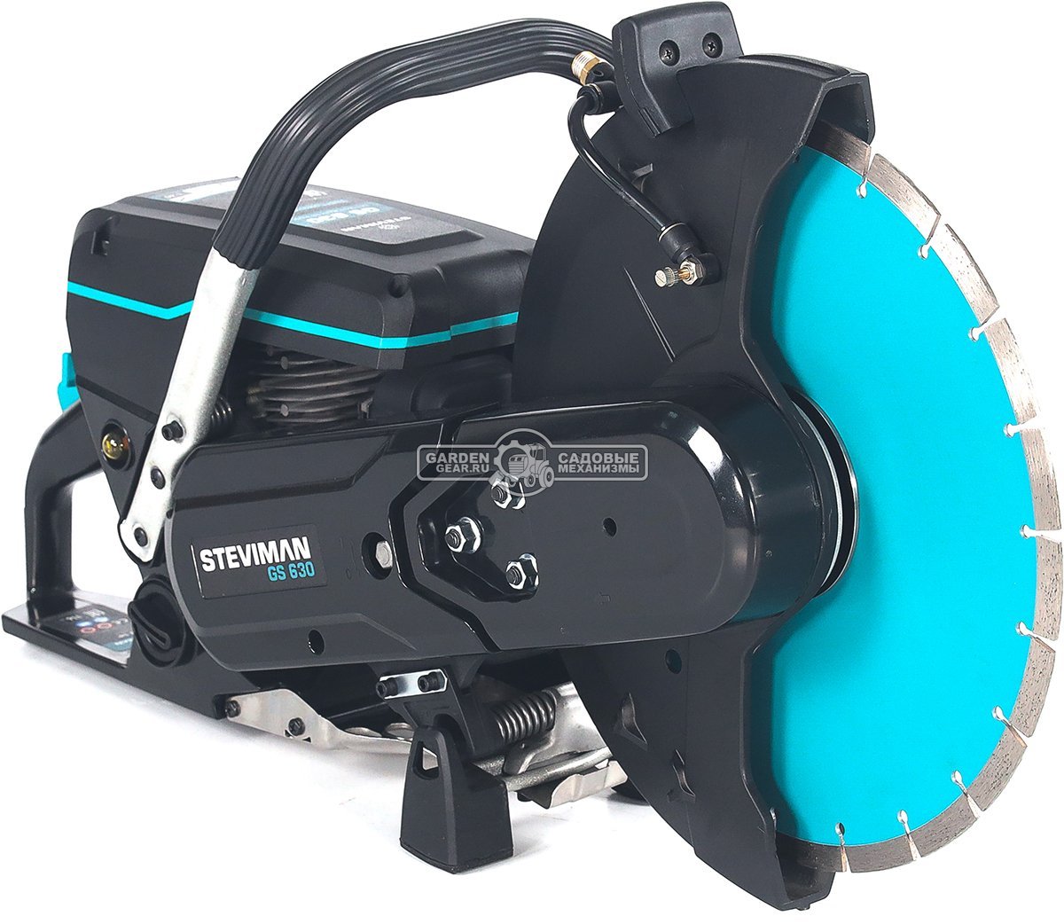 Бензорез Steviman GS630 14" (PRC, 65.4 см3, 4.2 л.с., диаметр круга 350 мм, 9.2 кг)
