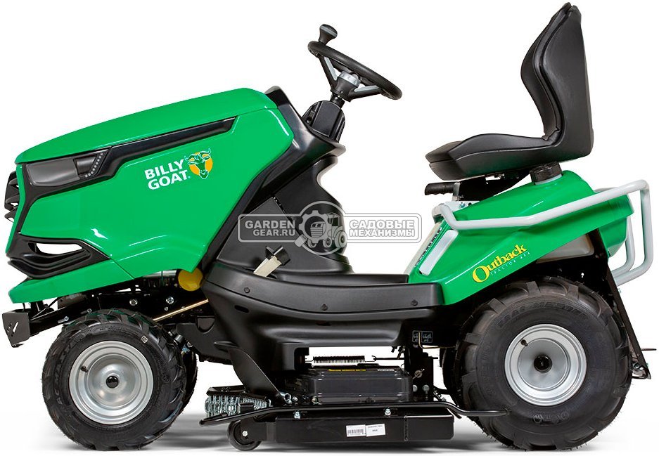 Садовый трактор для кошения высокой травы Billy Goat BCT4323BCE 4WD (CZE, 110 см, B&S 8260 CXi V-Twin, 724 см3, задний выброс, гидростатика, 338 кг)