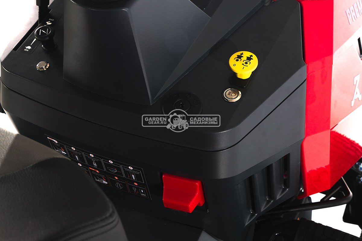 Садовый трактор ZimAni TC107HV (PRC, Loncin 586 куб.см., гидростатика, травосборник 320 л, ширина кошения 107 см, LED панель, 195 кг)