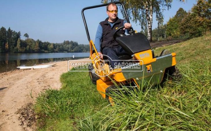 Садовый трактор для высокой травы и работы на склонах AS-Motor 920 Sherpa 2WD (GER, 90 см, B&S Pro, 724 см3, дифференциал, задний выброс, 280 кг)