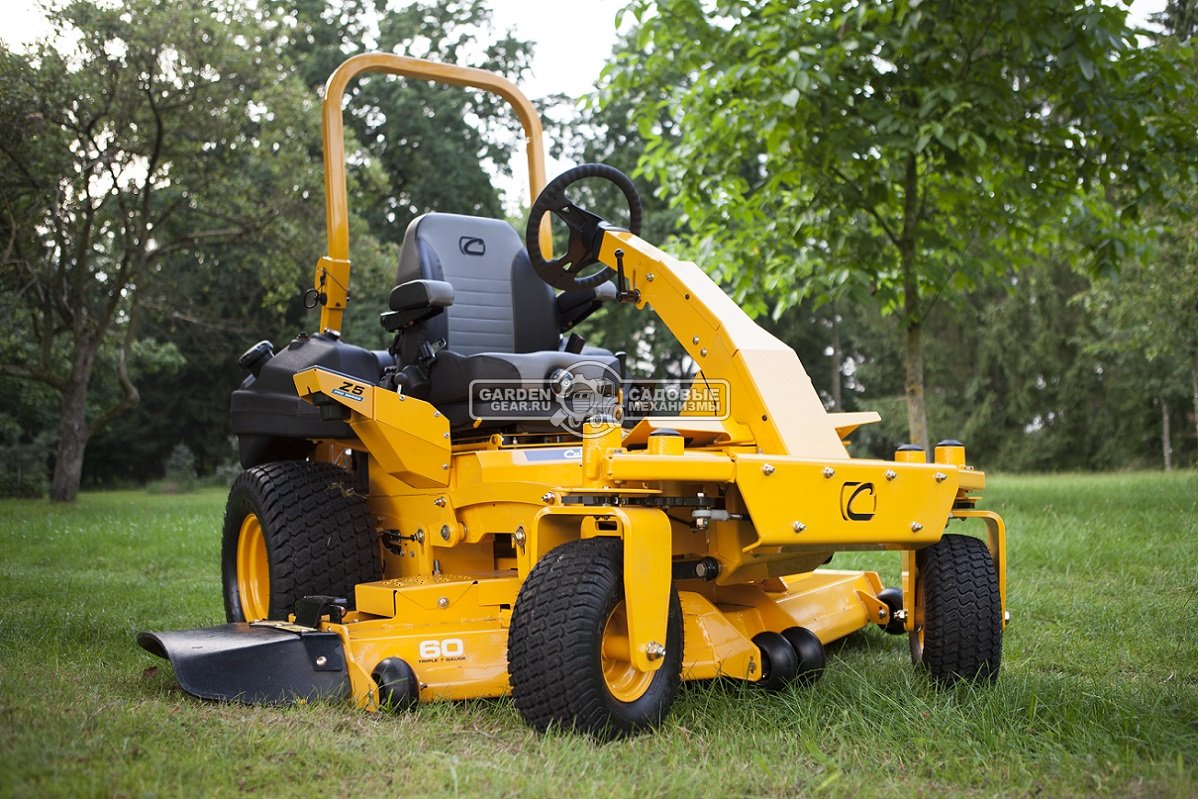 Садовый райдер Cub Cadet Z5 152 с нулевым радиусом разворота (53BIHJUV603)  - купить, цена - 2 399 990 р., отзывы, инструкция и фото в  интернет-магазине Садовые Механизмы.