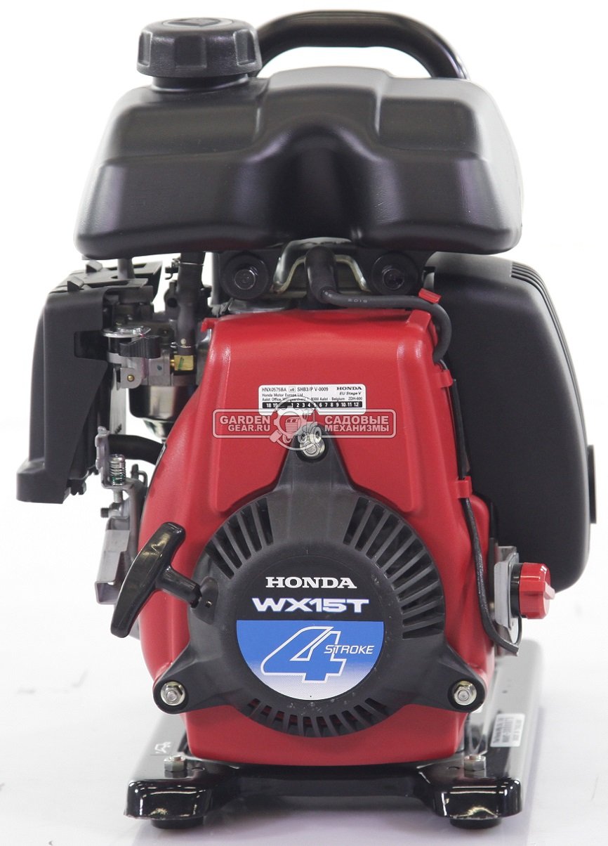Мотопомпа бензиновая Honda WX15T E для чистой воды (THA, Honda GXH50, 49 куб.см., 280 л/мин, 1 1/2&quot;, 40 м, 9,1 кг.)