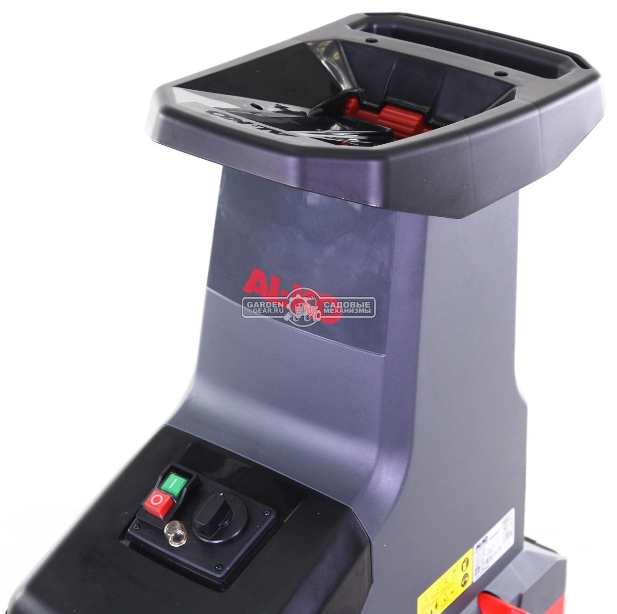 Садовый измельчитель веток электрический Al-ko Comfort LH 2810 Easy Crush (PRC, 2800 Вт., ветки до 42 мм., шестерни, короб 48 л., 29 кг)