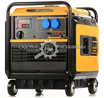 Бензиновый генератор инверторный Caiman RG2800 (PRC, Subaru; 169 куб.см.; 230 В; 2,8 кВт; 10,8 л; 52 кг)