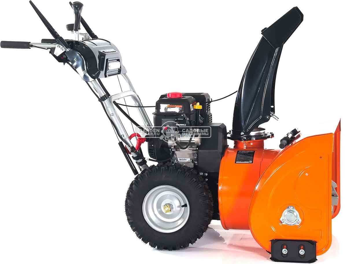 Снегоуборщик Villartec WB7066E MY2023 (PRC, 66 см, Loncin, 212 см3, эл/стартер 220В, фара, подогрев рукояток, скорости 6/2, 88 кг)
