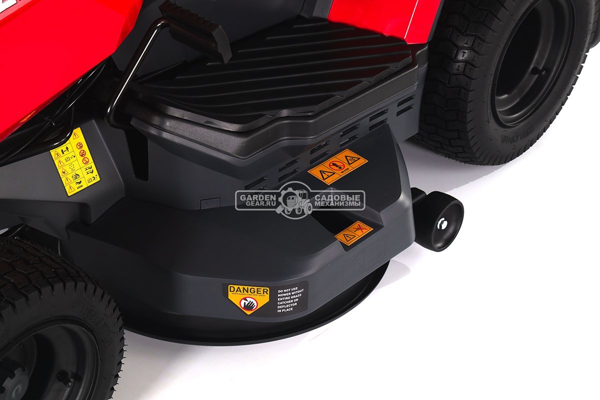 Садовый трактор ZimAni TC107HVD (PRC, Loncin 586 куб.см., гидростатика, дифференциал, травосб. 320 л, шир. кошения 107 см, LED панель, 195 кг)