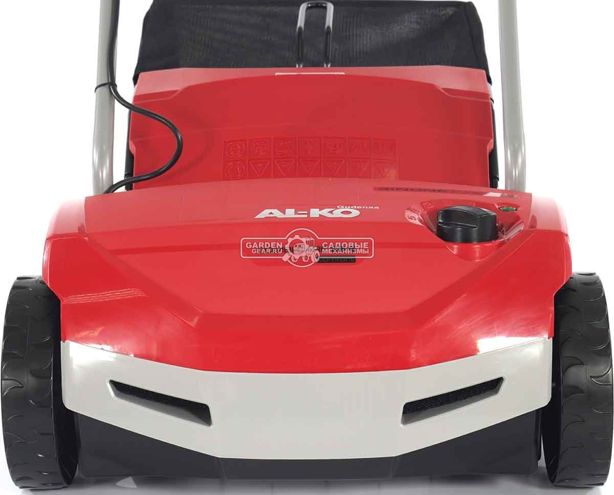 Вертикуттер - аэратор электрический Al-Ko VL 38 E Gudenaa (PRC, 1300 Вт, 38 см, ножи+пружины, пластик, 55 л, 13.8 кг)