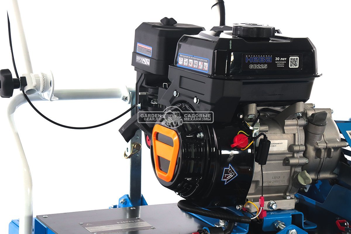 Ледокол тротуарный Нева ЛК1-ZS универсальный V4.6 (RUS, 45 см, Zongshen, 225 см3, элементы 10 грубой + 120 деликатной очистки, 78 кг.)