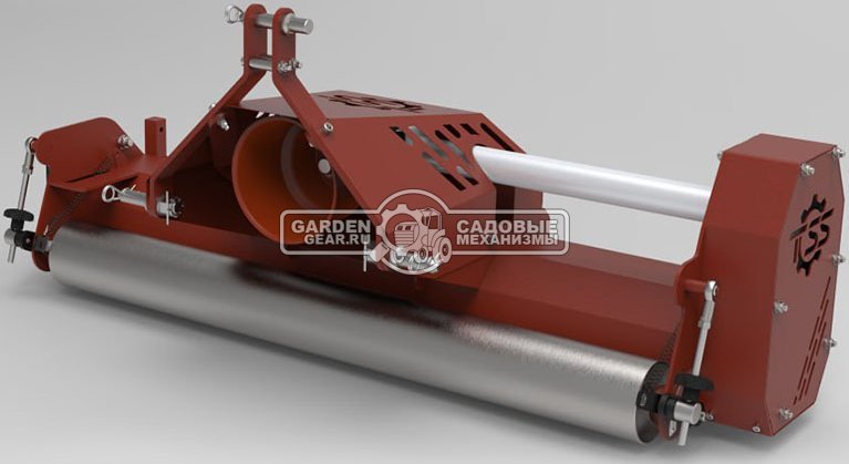 Скарификатор - вертикуттер от ВОМ TOSS SC-1300 (RUS, ВОМ 540 об/мин от 18 л.с., ширина 1300 мм, глубина до 40 мм, 131 кг.)