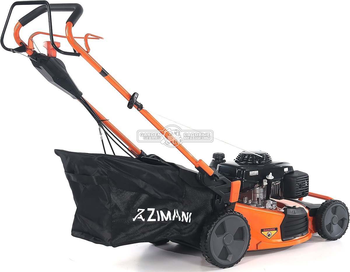 Газонокосилка бензиновая ZimAni LC553HV (PRC, 53 см, Honda GXV160, 163 см3, 3 в 1, Quattro Blade, вариатор, 80 л, 46 кг)