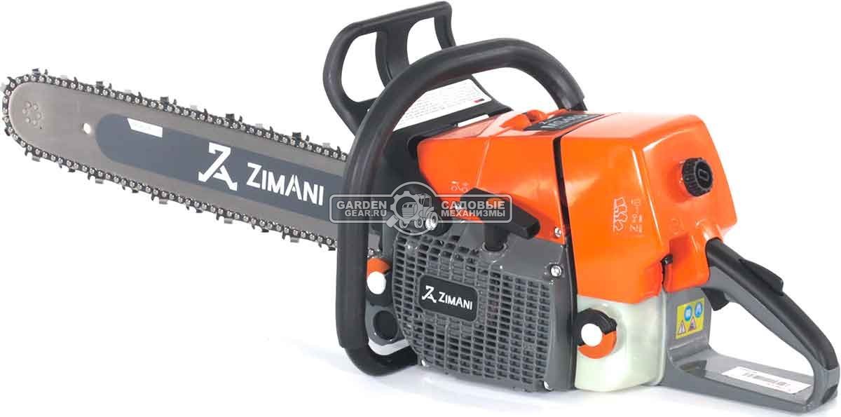 Бензопила ZimAni MS 460 20" (PRC, 76.5 куб.см., 4.5 кВт/6.0 л.с., 3/8", 1.6 мм, 72E, 6.5 кг)