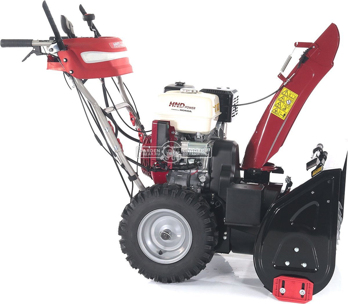 Снегоуборщик HND ST76XSW (PRC, 76 см, Honda GX390, 389 см3, эл/стартер от АКБ 12В, фара, подогрев рукояток, разблокировка колёс, скорости 6/2,131 кг)