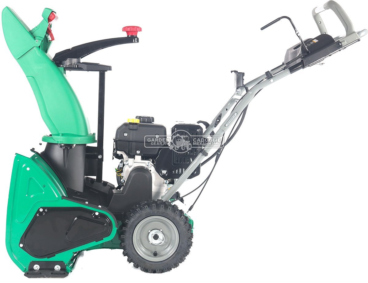 Снегоуборщик Caiman Go 24CT одноступенчатый (RUS, 60 см, Caiman Green Engine, 212 см3, резиновый ленточный шнек, 1 скорость, фара, 56 кг.)