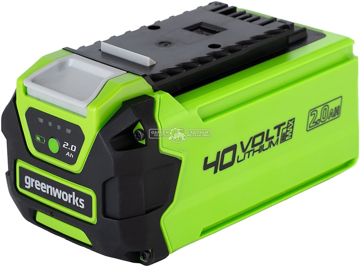 Аккумулятор GreenWorks G40USB2 с USB разъемом (PRC, Li-ion, 40V, 2 А/ч)