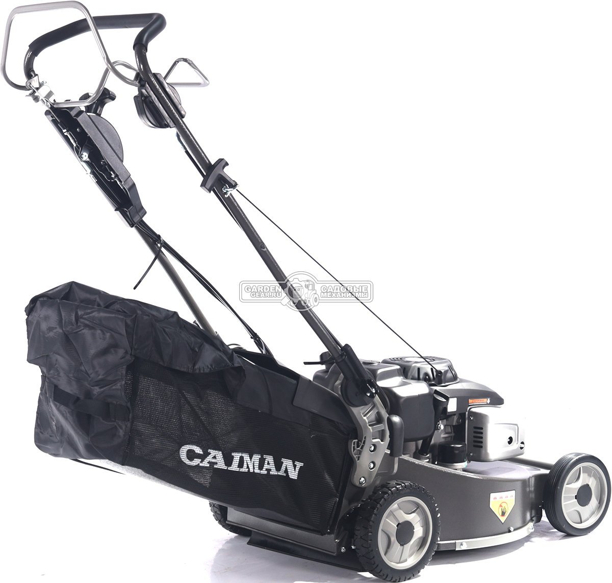 Газонокосилка бензиновая Caiman IXO Prime 55CLV AL BBC (RUS, 53 см, Caiman Green Engine, 224см3, алюминий, кардан, тормоз ножа, 2 в 1, 70 л, 58 кг.)