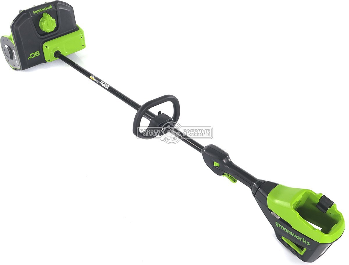 Снегоуборщик аккумуляторный / лопата GreenWorks GD60SS2 без АКБ и ЗУ (PRC, BL 60В, ширина 30 см, направляюшая выброса, 7.5 кг)