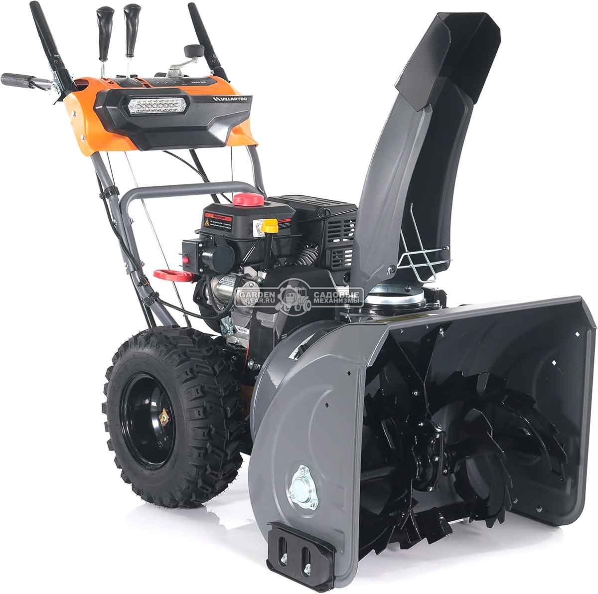 Снегоуборщик Villartec WB7066E (PRC, 66 см, Loncin, 212 см3, эл/стартер 220В, фара, подогрев рукояток, скорости 6/2, 88 кг)