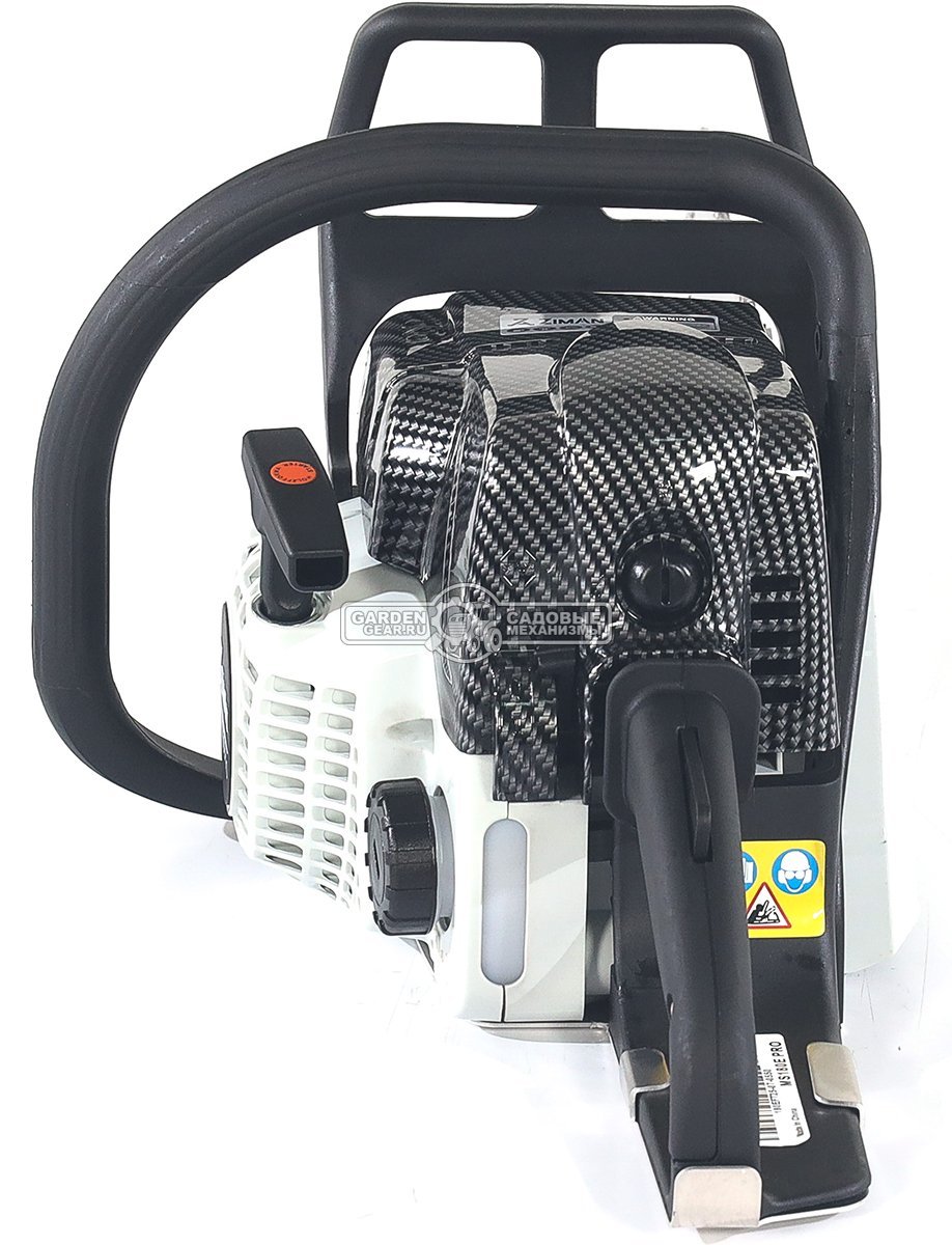 Бензопила ZimAni MS 180E Pro 16" (PRC, 31.8 куб.см., 1.5 кВт/2.0 л.с., 3/8", 1.3 мм, 55E, корпус Carbon Fiber, Walbro Carburetor, 4.2 кг)
