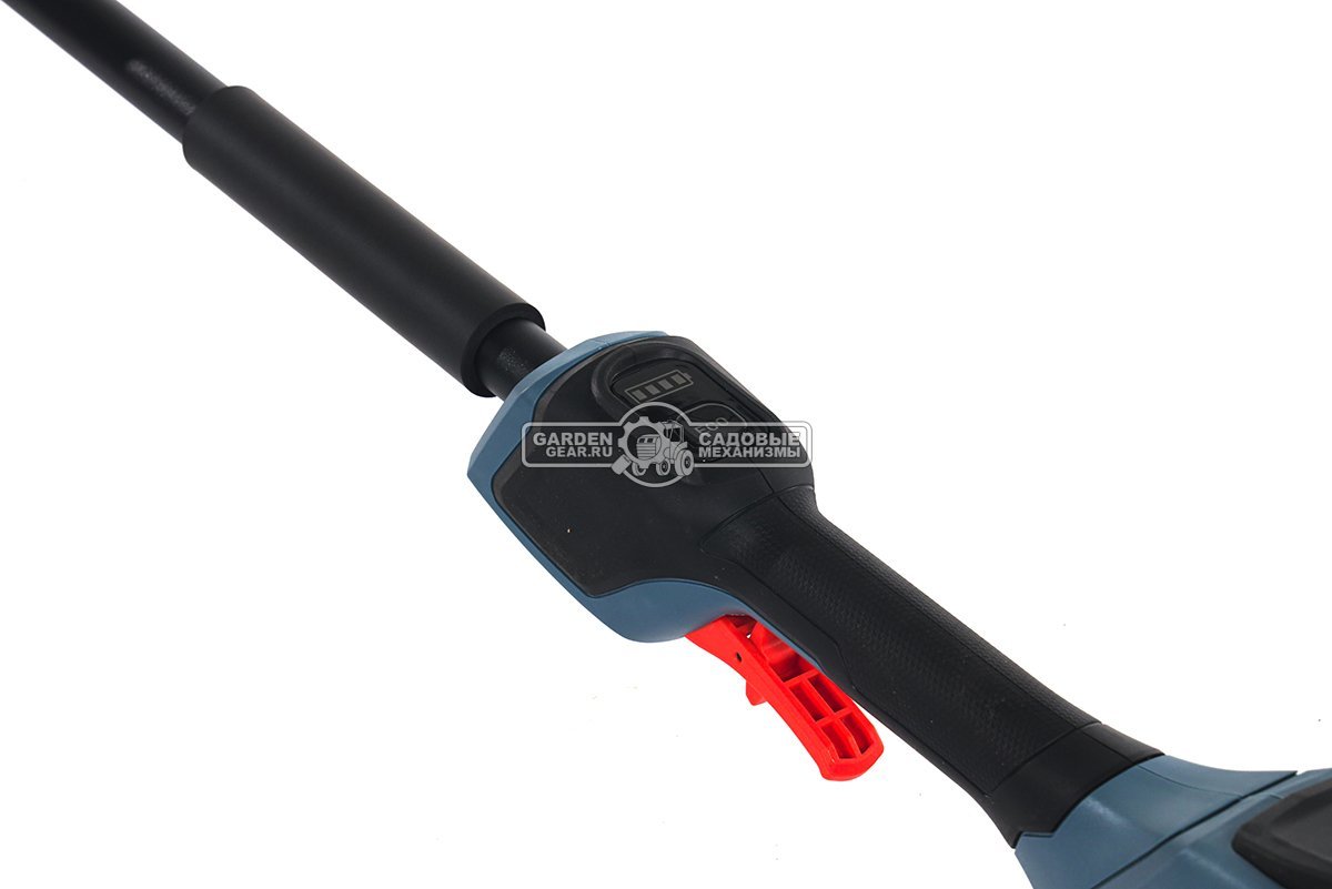 Триммер аккумуляторный Senix GTX6-M-EU c АКБ 3 А/ч и ЗУ (PRC, BL 60В, разъем, D рукоятка, леска 2.4 мм, 3.4 кг)