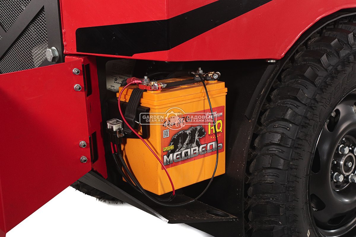 Мини-погрузчик шарнирно сочленённый RED RBF-03 тент + отопитель + джойстик Zongshen GB750EFI 30 л.с., грузоподъемность до 700 кг, ковш 150 л, 1270 кг.