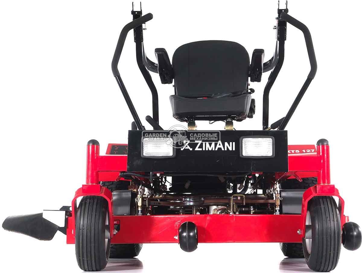 Садовый райдер ZimAni XT5 127 H-Pro с усиленной декой с нулевым радиусом разворота (PRC, Honda GXV690, 688 куб.см, гидростатика, 127 см, 450 кг)