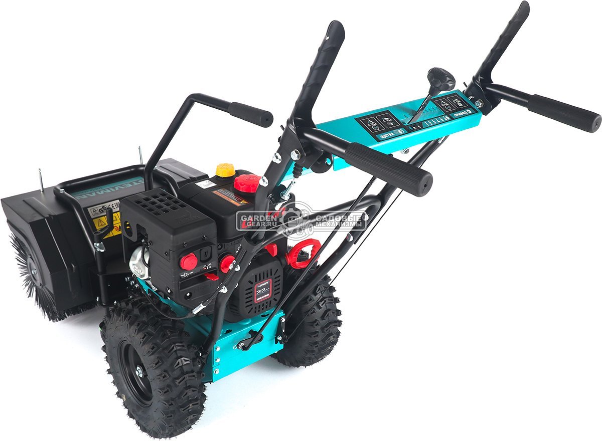 Подметальная машина Steviman SW-62E (PRC, Loncin LC170FS, 212 куб.см., ширина 62 см, диаметр 35 см, 6 вперед/2 назад, 73 кг.)