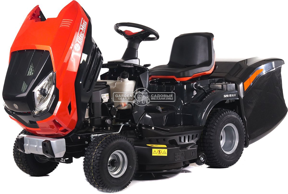 Садовый трактор Oleo-Mac OM 92R/19 KV (PRC, Emak K 1900 V-Twin, 586 см3, 92 см., гидростатика, травосборник 300 л., 198 кг.)