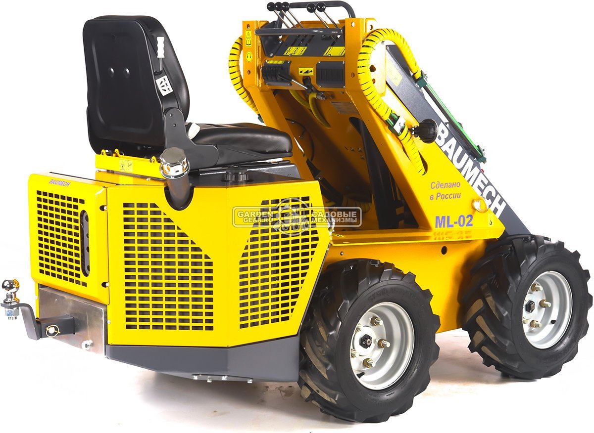 Универсальная машина мини-погрузчик Baumech ML-02 Pro с двигателем Zongshen GB750 EFI V-Twin инжектор