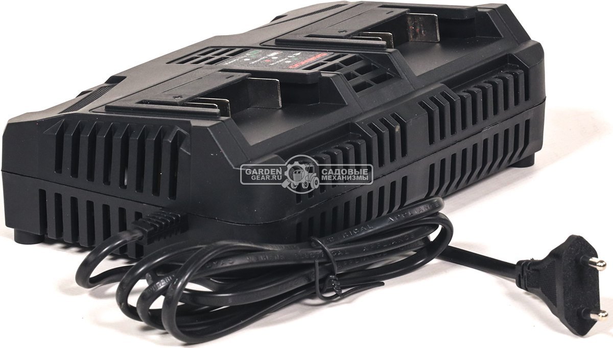 Зарядное устройство Daewoo DACH 8021Li быстрой зарядки двойное (PRC, 2x4.0А, 21В, 0.52 кг)