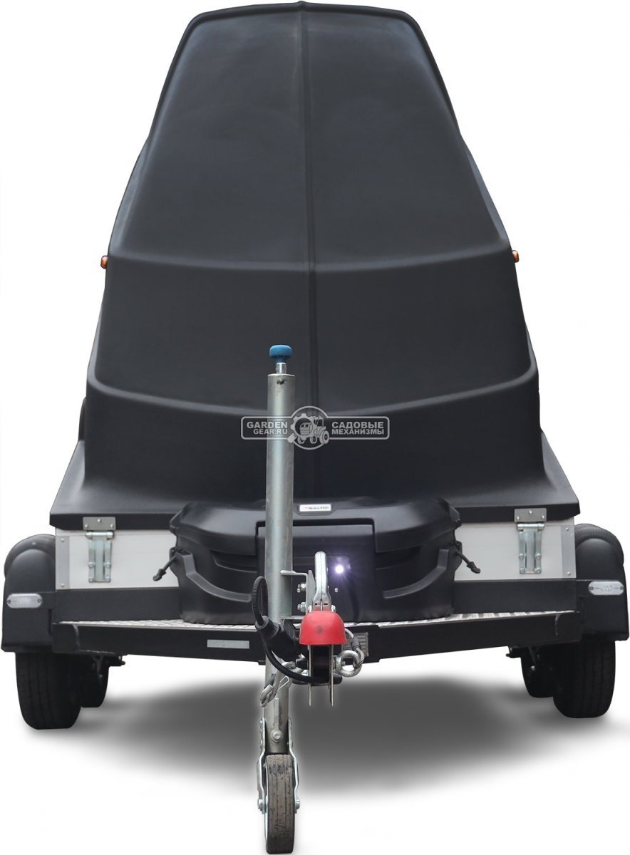 Прицеп с опускающейся платформой на пневмоподвеске Baltic Mechanic Polygon-City PC 750 Спарка для перевозки спецтехники, пневмолифт, крышка, 3500x1500