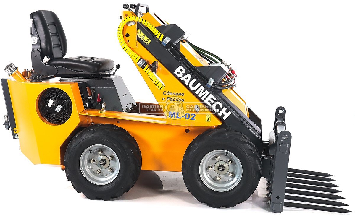 Вилы без гидрозахвата Baumech ширина 110 см., 48 кг.