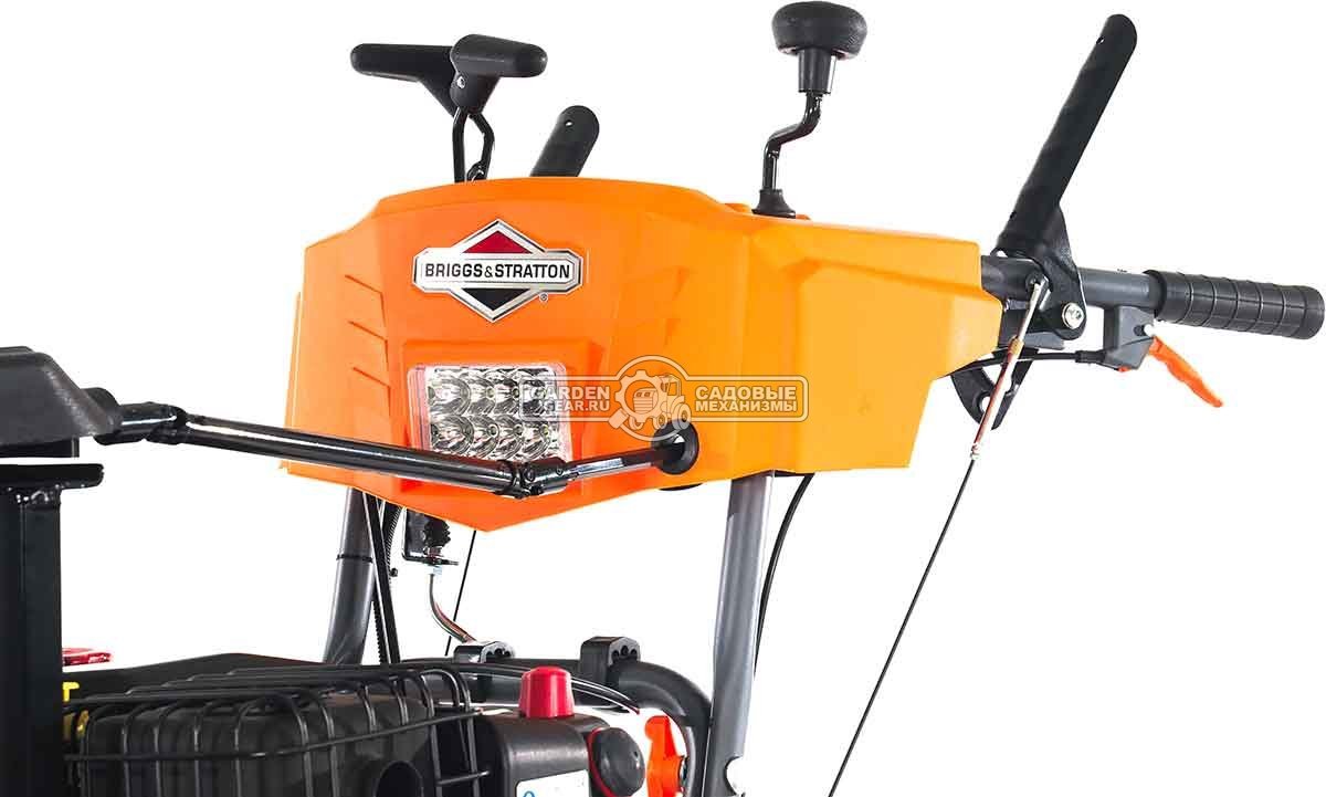 Снегоуборщик Villartec WB1070E (PRC, 70 см, B&S 306 см3, эл/стартер 220В, фара, подогрев рукояток, разблокировка колес, скорости 6/2, 109 кг)