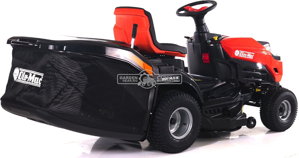 Садовый трактор Oleo-Mac OM 86R/14,5 K (PRC, Emak K 1450 AVD, 432 см3, 86 см., гидростатика, травосборник 300 л., 190 кг.)
