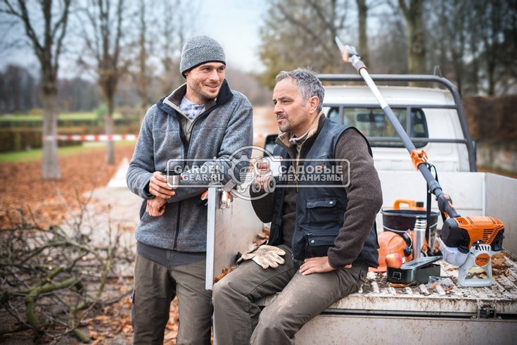 Высоторез бензиновый Stihl HT 133 12&quot; телескопический (USA, 36,3 куб.см., 1,4 кВт/1,9 л.с., 4-Mix, 1/4&quot;, 1,1 мм., 64E, длина 270-390 см., 7,2 кг.)