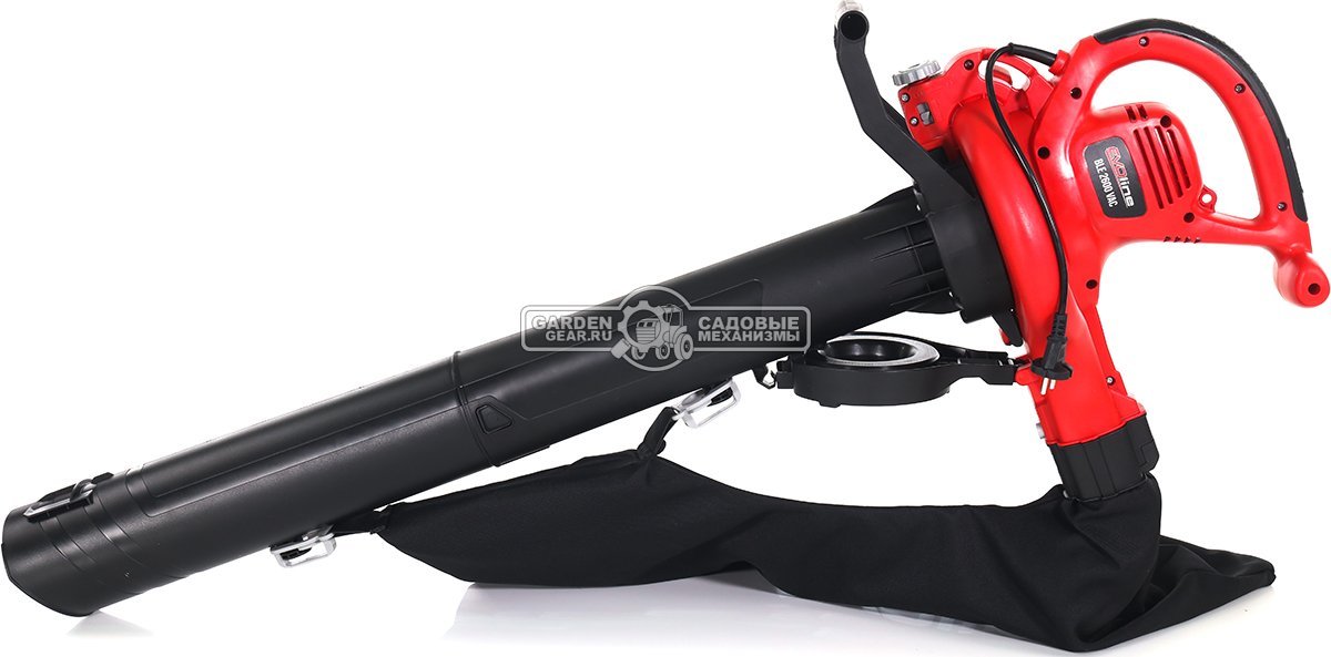 Садовый пылесос/воздуходувка электрическая Evoline BLE 2600 VAC (PRC, 2600 Вт., 80 м/с, 708 м3/ч, 45 л, 3.5 кг)