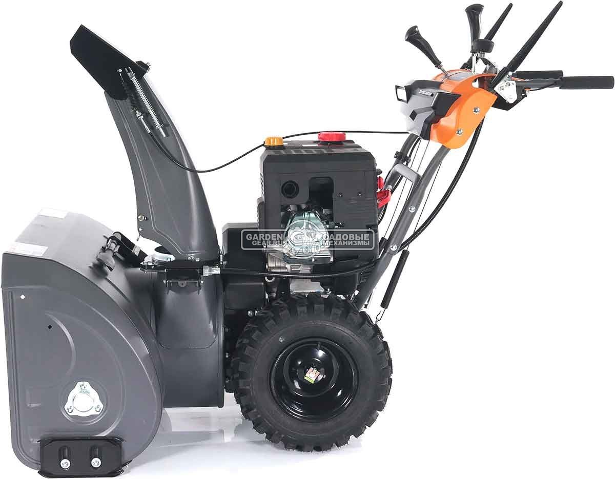 Снегоуборщик Villartec WB1387E (PRC, 86 см, Loncin, 375 см3, эл/стартер 220В, фара, подогрев рукояток, дифференциал, скорости 6/2, 127 кг)